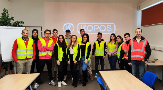 Hungarian students visited KOPOS